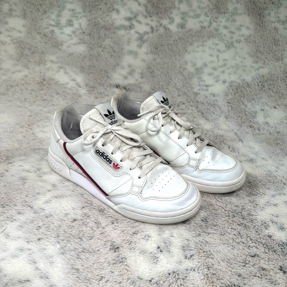Adidas Continental 80 Rascal Shoes‎ Mens Size 5.5 Cloud White Sneakers